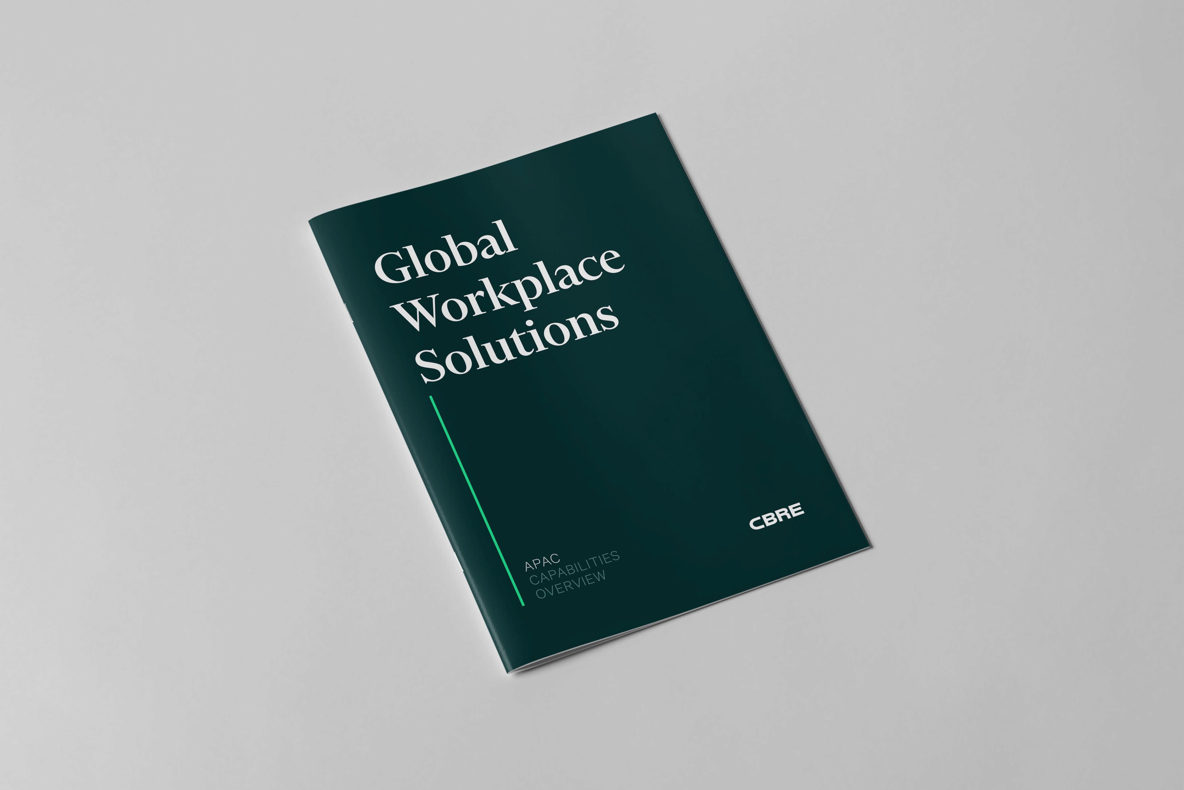 The Global Workplace Solutions capability statement cover