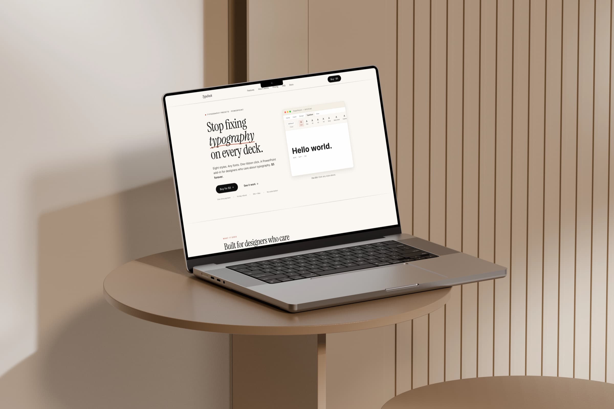 TypeDeck